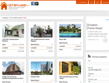Tablet Screenshot of getmyland.com